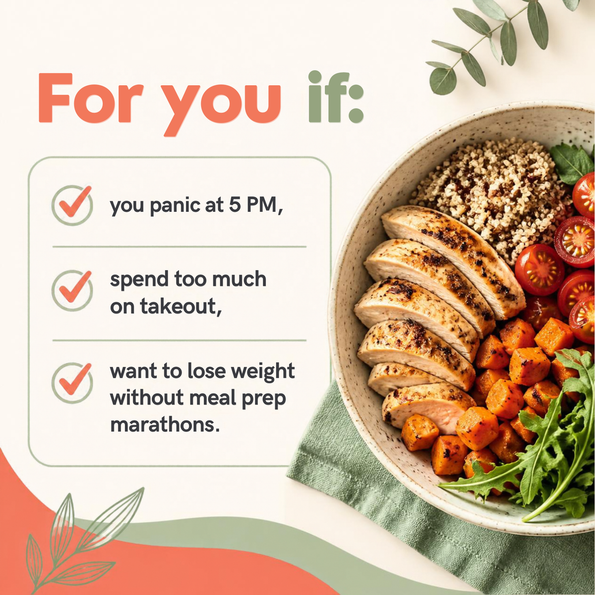 The Complete 5 PM Rescue System — Recipe eBook + 4-Week Dinner Plan + Decision Cards
